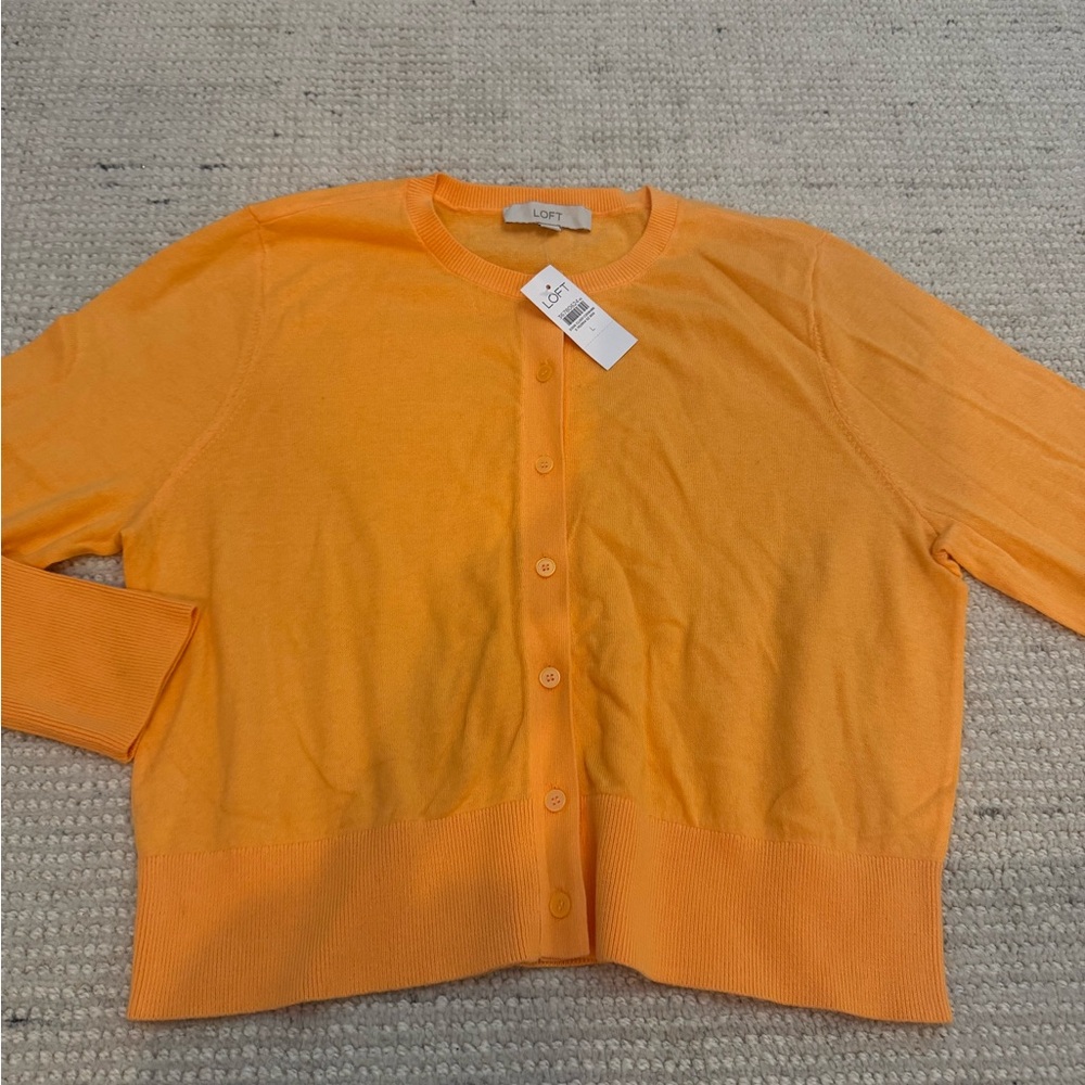 LOFT Orange Women's Sweater